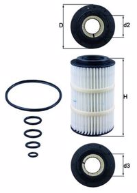 MAHLE - FILTRO Oleo