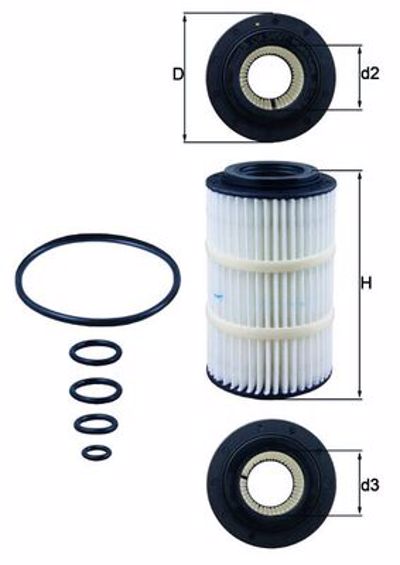 MAHLE - FILTRO Oleo