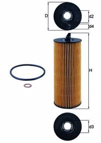 MAHLE - FILTRO Oleo