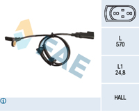 FAE - SENSOR Rotacao Roda