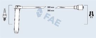 FAE - CABO Ignicao Jg. ZEF1203