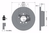 BENDIX - DISCO Travao DF6513S