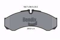 BENDIX - PASTILHAS Travao GDB1345