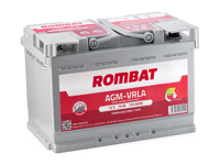 ROMBAT - BATERIA AGM 70Ah 720A   +D