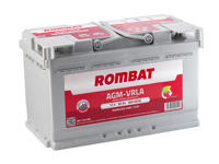 ROMBAT - BATERIA AGM 80Ah 800A   +D