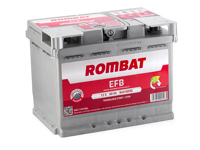 ROMBAT - BATERIA EFB 60Ah 640A   +D