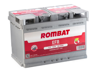 ROMBAT - BATERIA EFB 70Ah 750A   +D