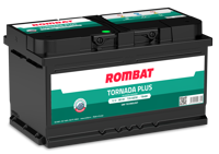 ROMBAT - BATERIA  80Ah  720A     +D