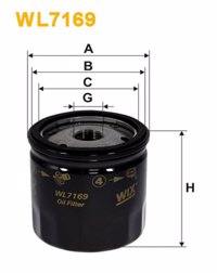 WIX - FILTRO Oleo OC295