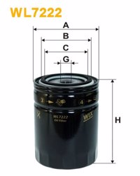 WIX - FILTRO Oleo OC51
