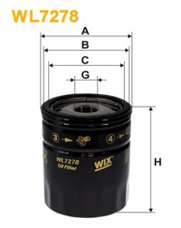 WIX - FILTRO Oleo OC237/1