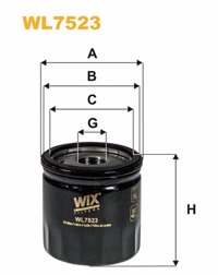 WIX - FILTRO Oleo OC1252