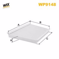 WIX - FILTRO Hab. LA156