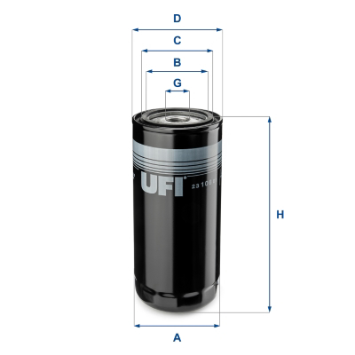 UFI - FILTRO Oleo OC60
