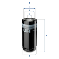 UFI - FILTRO Oleo OC60