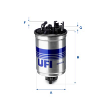 UFI - FILTRO Comb. KL410D