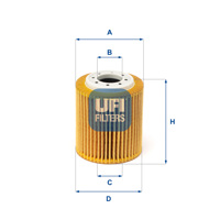 UFI - FILTRO Oleo OX1237D