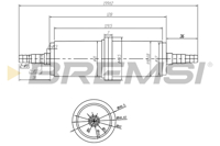 BREMSI - FILTRO Comb. Uiversal XL