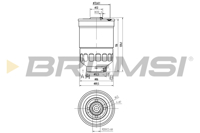 BREMSI - FILTRO Comb. ADD62306