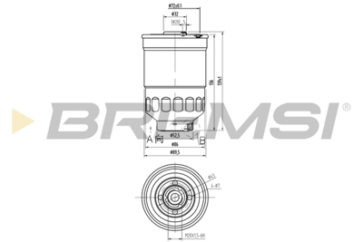 BREMSI - FILTRO Comb. ADD62306