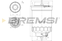 BREMSI - FILTRO Comb. ADM52342