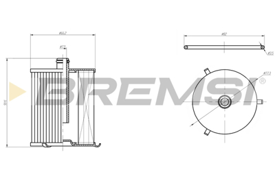BREMSI - FILTRO Comb. ADT32392