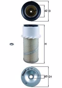 MAHLE - FILTRO Ar