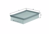 MAHLE - FILTRO Ar
