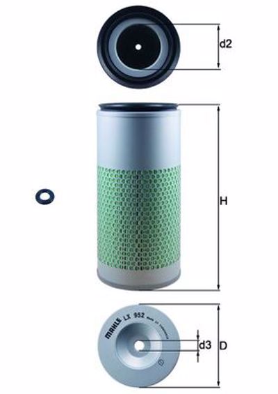 MAHLE - FILTRO Ar