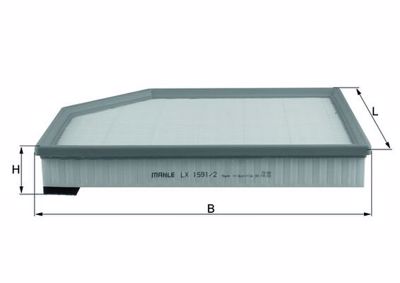 MAHLE - FILTRO Ar