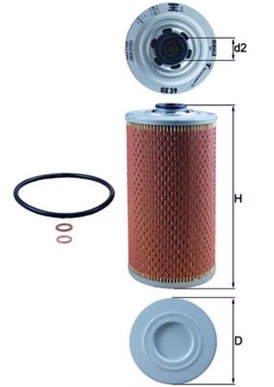 MAHLE - FILTRO Oleo