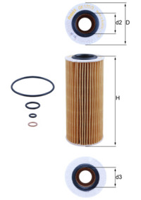 MAHLE - FILTRO Oleo