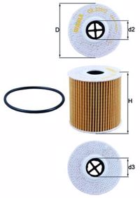 MAHLE - FILTRO Oleo