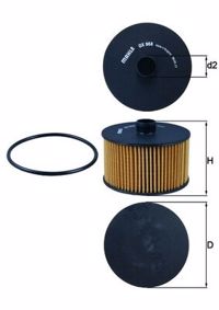 MAHLE - FILTRO Oleo