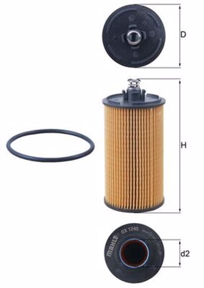 MAHLE - FILTRO Oleo