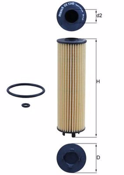 MAHLE - FILTRO Oleo