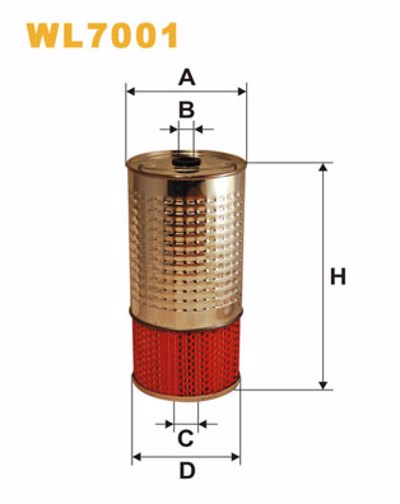 WIX - FILTRO Oleo OX78D