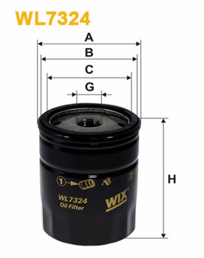 WIX - FILTRO Oleo OC501