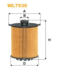 WIX - FILTRO Oleo OX1075D
