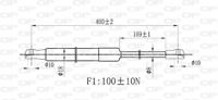 OPEN - AMORTECEDOR Mala ML5153